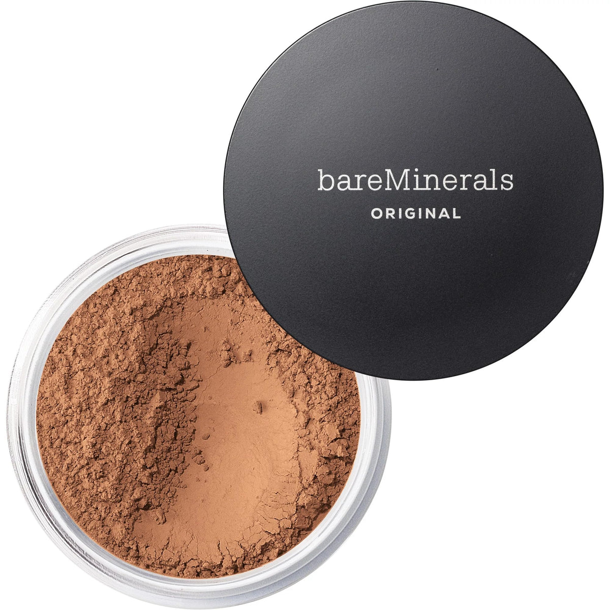 Original Loose Powder Foundation SPF 15, Tan 19, Vegan, Cruelty-Free & Dermatologist-Tested Beauty & Personal Care bareMinerals
