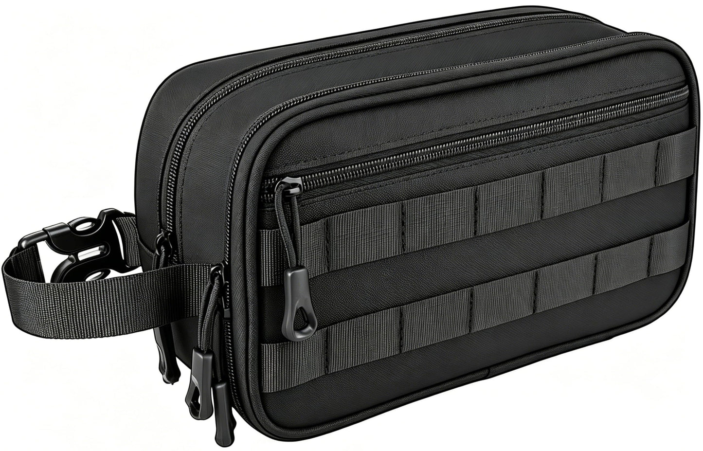 HILOMON Men's Toiletry Bag, Tactical Inspired Hygiene Shaving Bath Shower Grooming Toiletries Bag for Men Water-resistant Dop Kits for Travel Beauty and Personal Care HILOMON Default Title