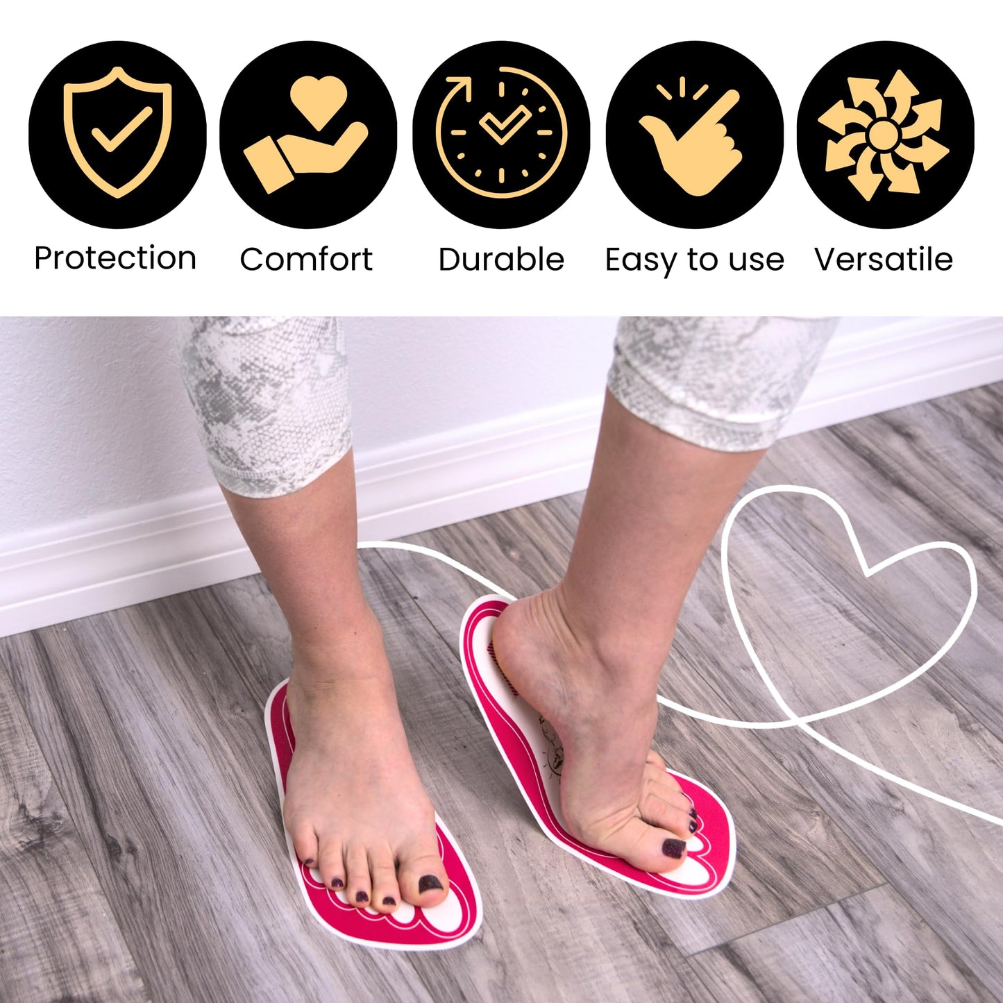120 Pairs(240 Feets) Disposable Tanning Feet Pads Sunless Airbrush Spray Tent Protect Foot Shaped Spray Tan Sandals Beauty & Personal Care HeeStar