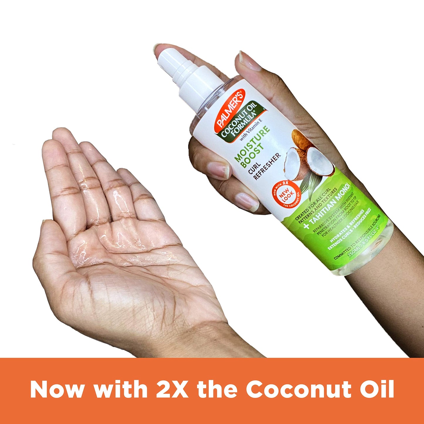 Palmer's Coconut Oil Formula Moisture Boost Curl Refresher Spray, 8.5 Ounce Beauty & Personal Care Palmer's