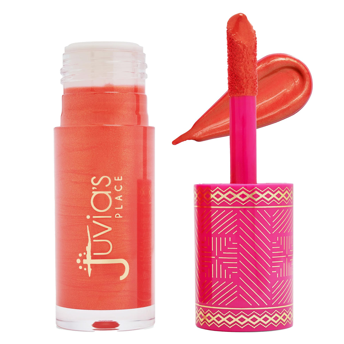 Juvia's Place Blushed Liquid BlushLighter - Marigold Glow - Liquid Blush for Cheeks with Luminous Glow, Long-Wearing, Buildable & Highly-Pigmented