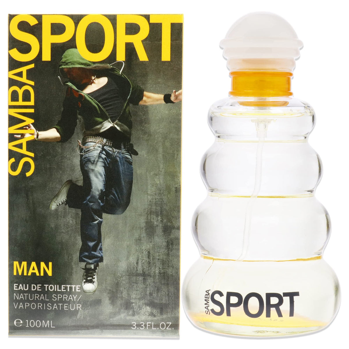Perfumer's Workshop Samba Sport for Men, Edt Spray, Aromatic, 3.3 Oz Beauty & Personal Care Perfumer's Workshop