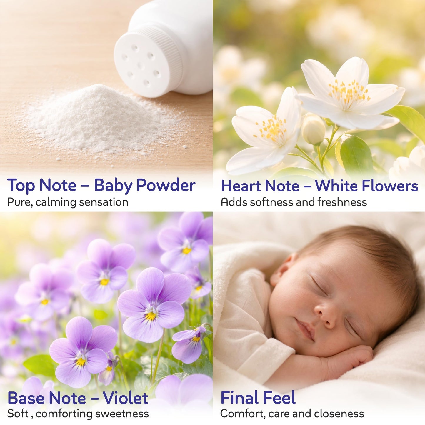 Zermat Boby | Baby Cologne Unisex Perfume |Paraben-Free, Hypoallergenic & Gentle Formula | Long-Lasting Powdery, Clean, Floral Perfume Violet & White Beauty & Personal Care Zermat