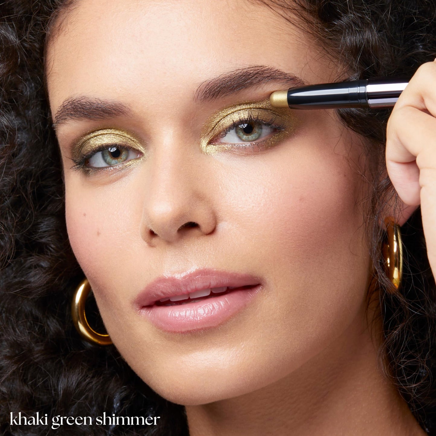 Julep Eyeshadow 101 Cream-to-Powder Waterproof Shadow Stick - Khaki Green Shimmer - Long-Lasting, Crease-Proof, Taupe Green Shimmer Cream Eyeshadow Beauty & Personal Care Julep