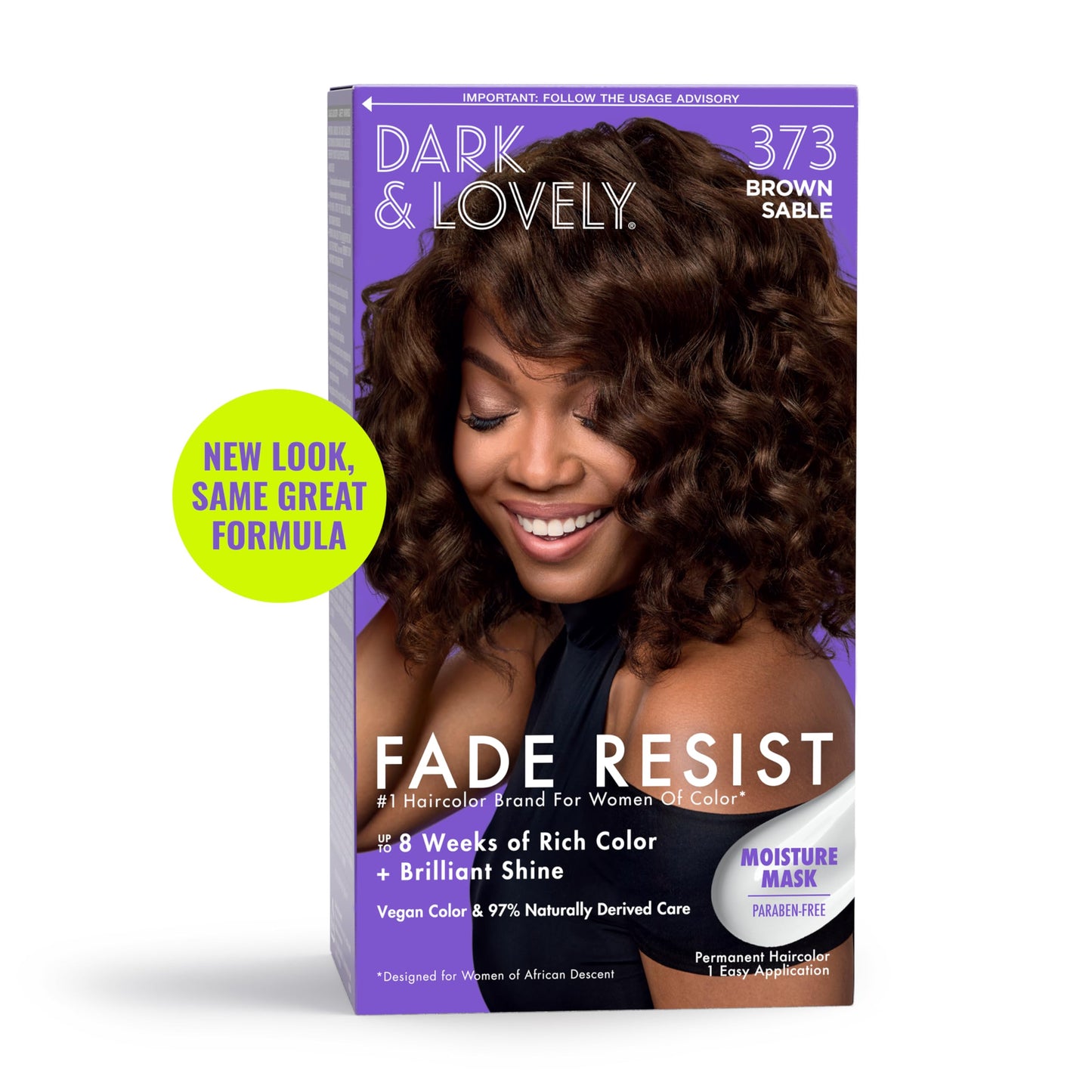 SoftSheen-Carson Dark and Lovely Fade Resist Rich Conditioning Color, Brown Sable 373 Beauty & Personal Care SoftSheen