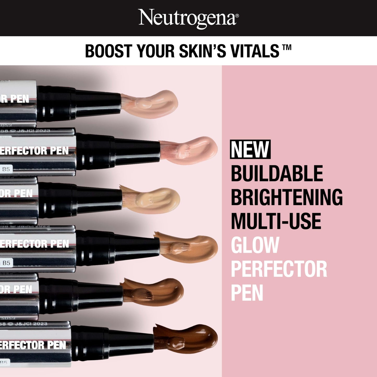 Neutrogena Healthy Skin Glow Perfector Concealer Pen, Lightweight Liquid Makeup for Face with Pro-Vitamin B5 & Vitamin E for a Radiant Finish Beauty & Personal Care Neutrogena