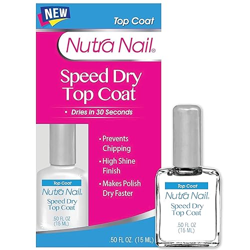 Nutra Nail Manicure Collection - Speed Dry in 30 Seconds - Quick Dry Top Coat Nail Polish - 0.5 Ounce Beauty & Personal Care Nutra Nail