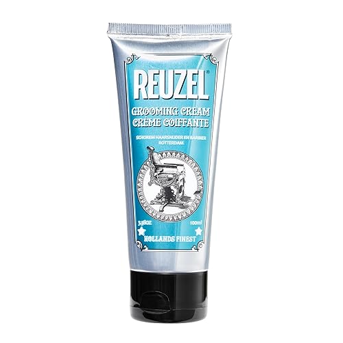 REUZEL Grooming Cream, Pilable Natural Light Hold, Adds Texture and Definition, Moisturizing, Weightless, Easy To Wash Out, Water Based Formula Beauty & Personal Care REUZEL