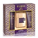GUESS Man Gold 3 Pieces Gift Set for Men, (2.5 Ounce Eau de Toilette Spray + 6.0 Deodorant Spray + 6.7 Shower Gel) Beauty & Personal Care GUESS