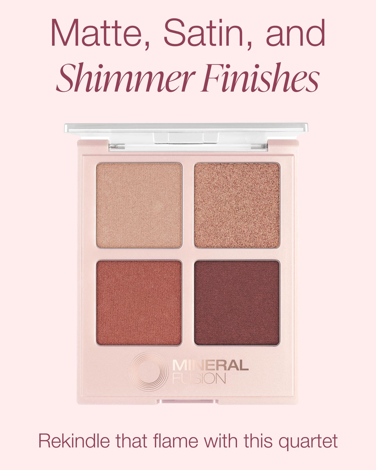 Mineral Fusion Eyeshadow Palette (Romantic Getaway)