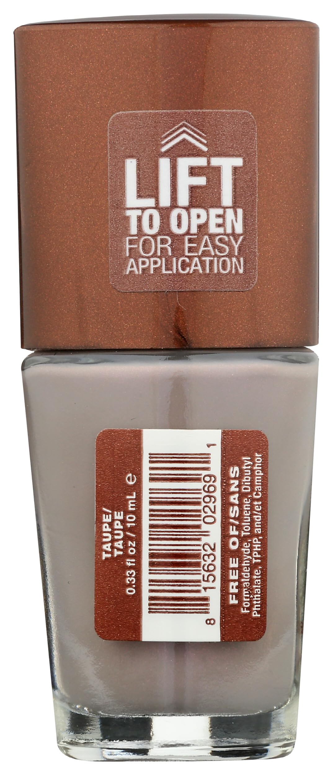 Mineral Fusion Nail Polish, Taupe, 0.33 Fl Oz