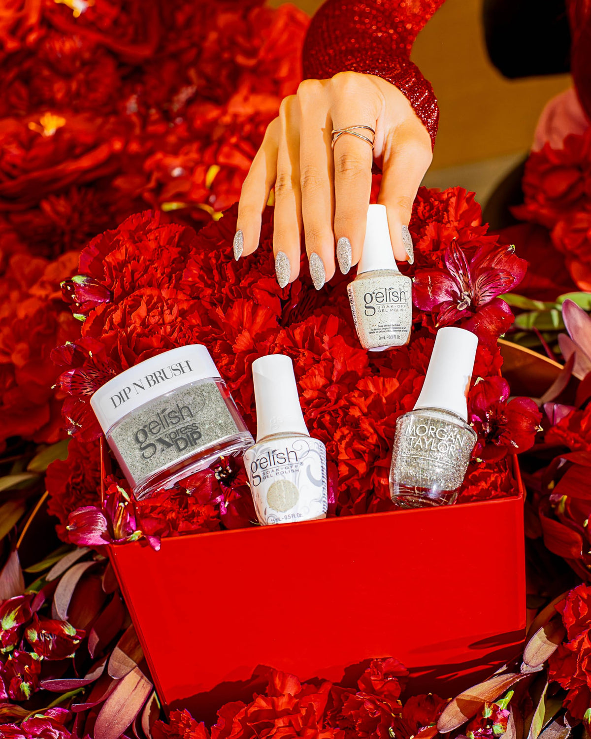 Gelish Floral Wonderland TPO-Free Gel Nail Polish - Golden Garden Gala, 15mL