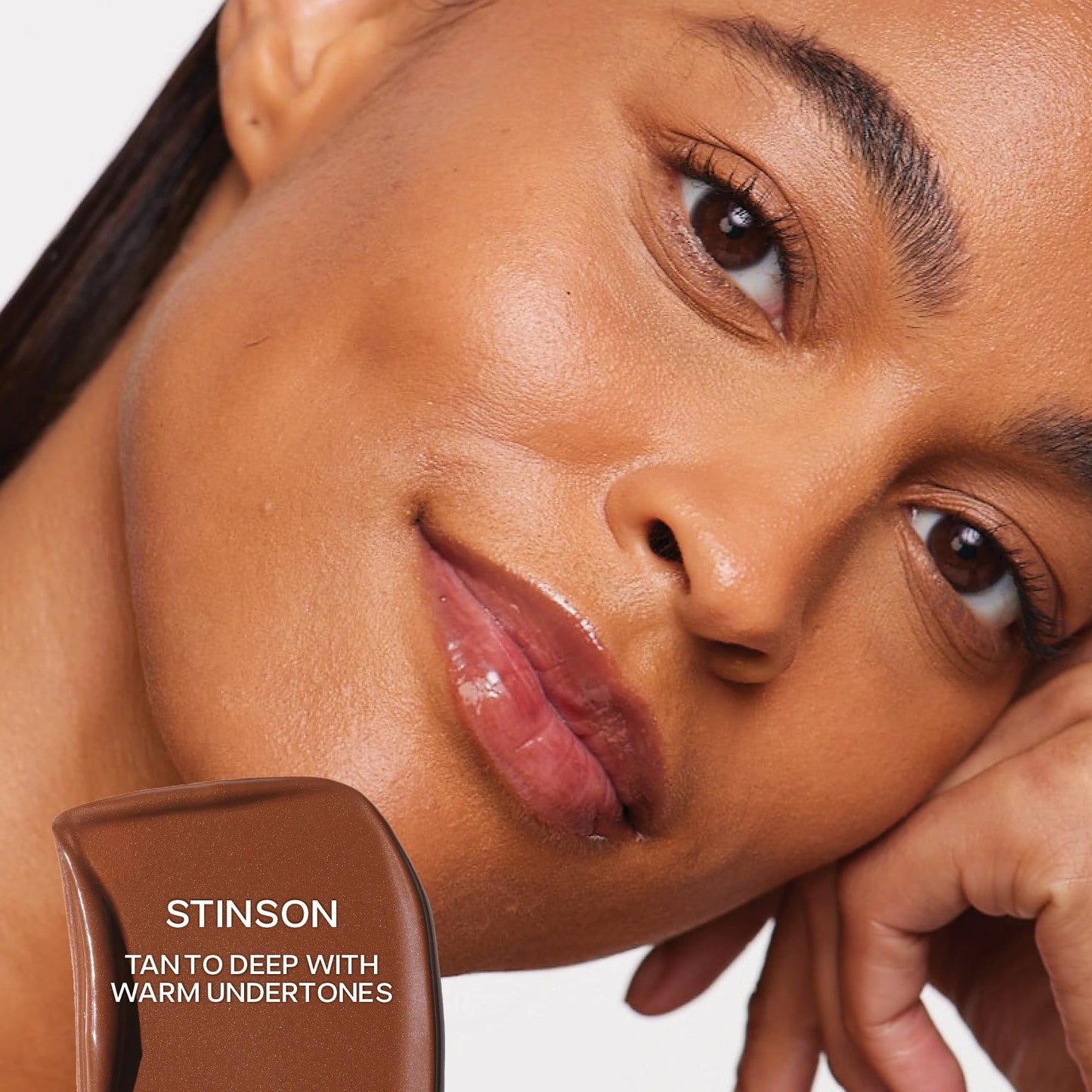 Saie Dew Bronze - Hydrating Liquid Bronzer Stick For a Sun Kissed Glow - Liquid Contour Stick Infused with Nourishing Skin Care Ingredients - Sculpted Beauty & Personal Care Saie