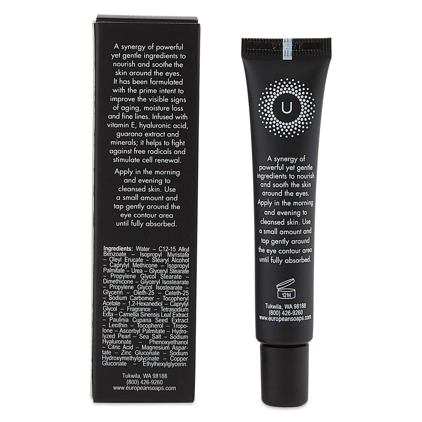 Urbana Tea + Tonic Collection Spa Facial Skincare, 15ml, Eye Serum Beauty & Personal Care Urbana