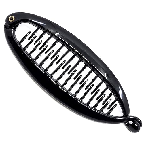 Camila Paris NV138 French Extra Small Banana Clip Hair Comb for Fine Hair, Classic Banana Clips Hair for Thin Hair Ponytail Holder Interlocking Beauty & Personal Care Camila