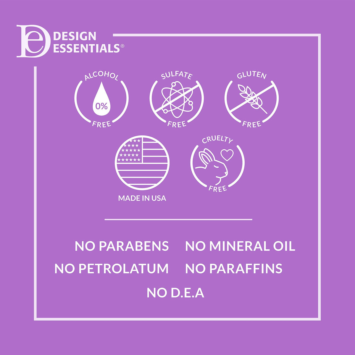 Design Essentials Agave & Lavender Moisturizing Blow-Dry & Styling Primer, 8 Ounce Beauty & Personal Care Design Essentials
