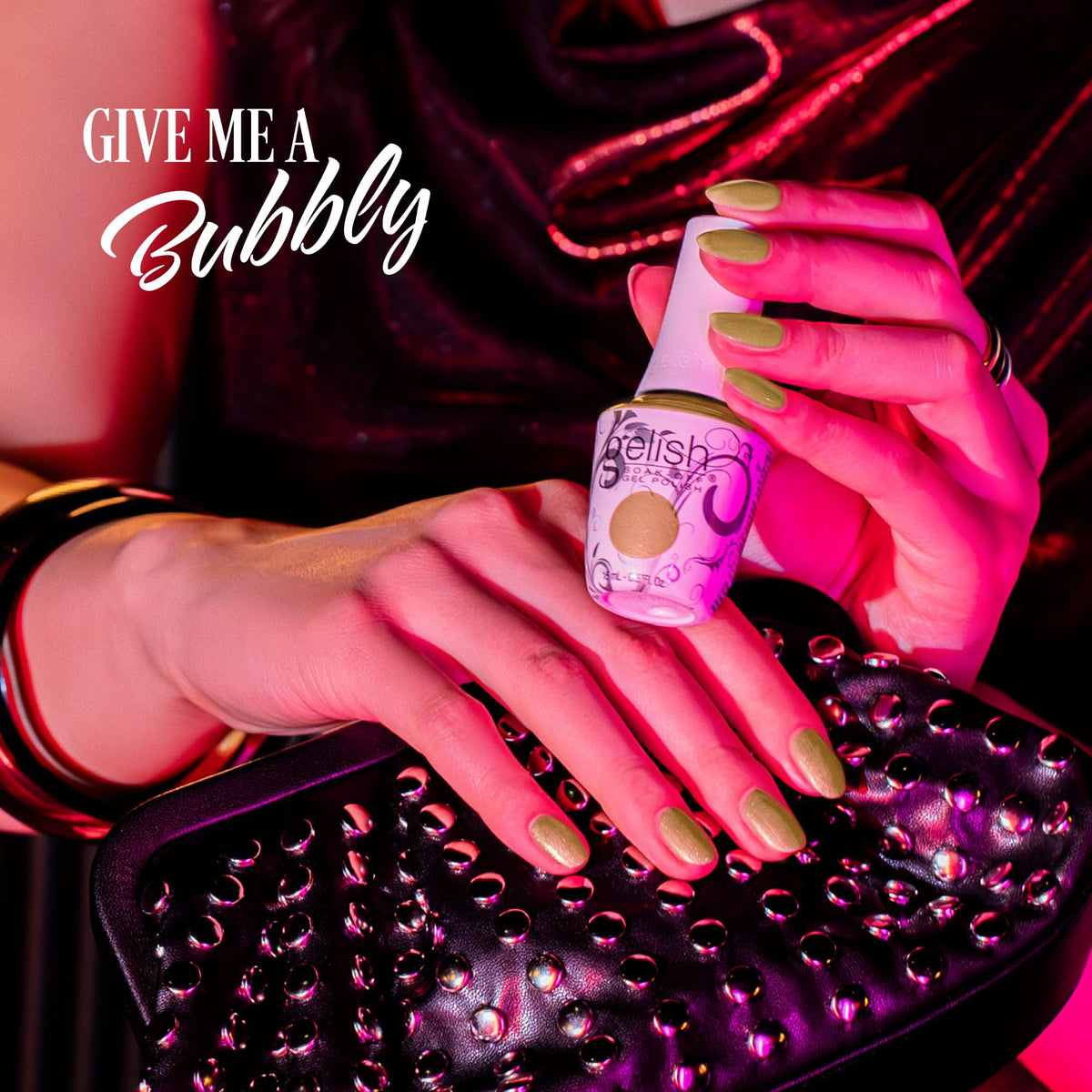 Gelish Living Our Life Collection TPO-Free Gel Nail Polish - Give Me A Bubbly, 15mL