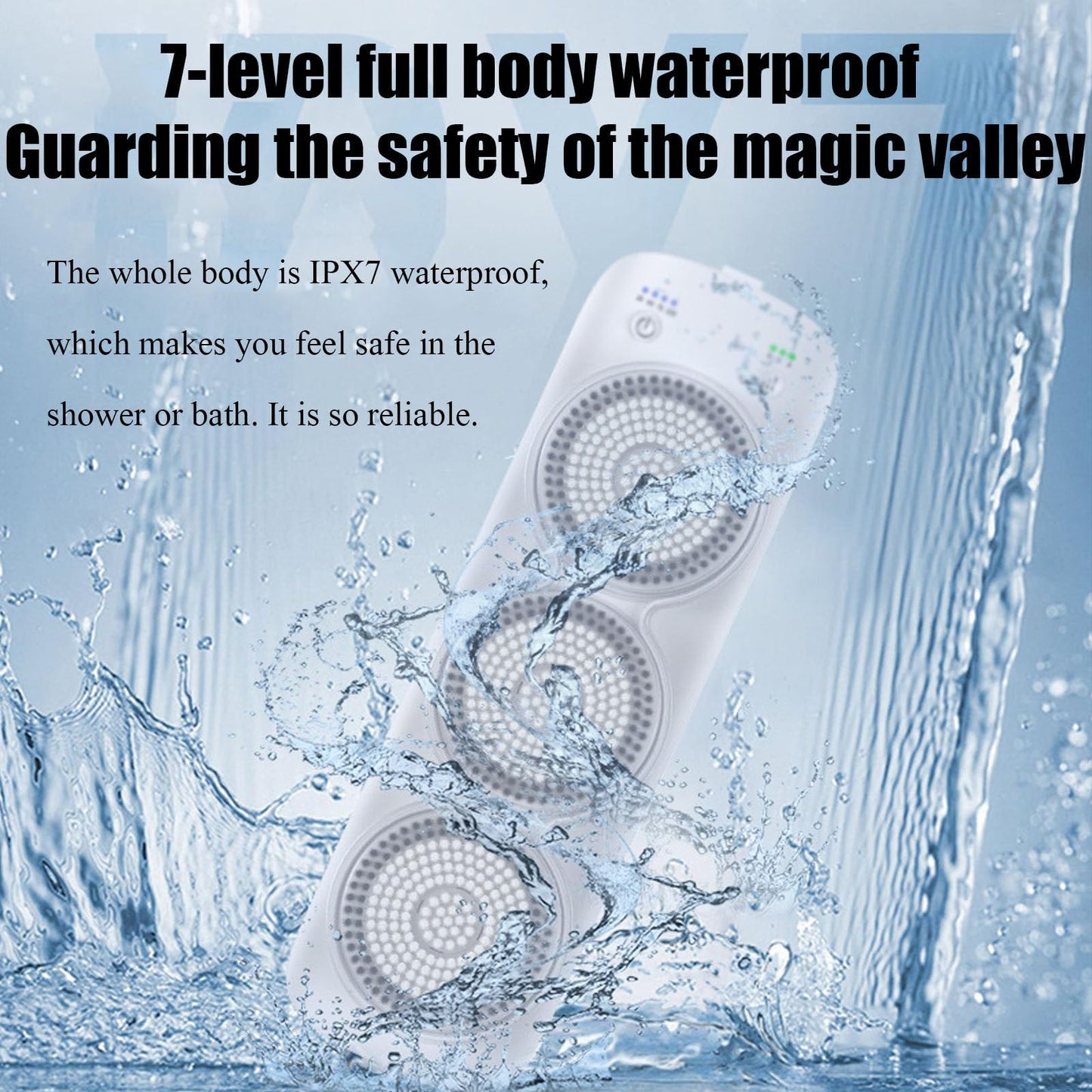 Rotating Body Brush,Electric Wall Mounted Back Bath Brush,Exfoliating Bath Wash Pad,Automatic Rota-Tion Deap Clean Skin,220V Beauty and Personal Care SACLMD