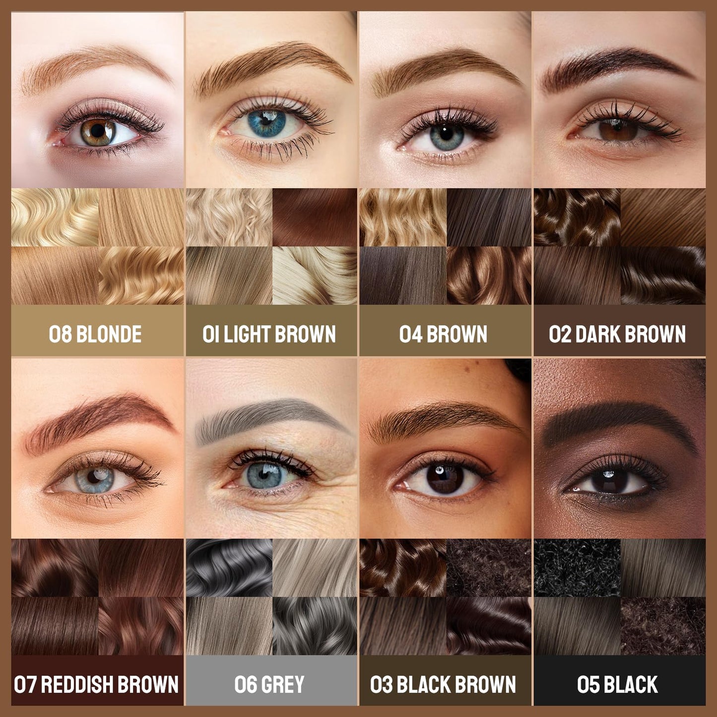 iMethod Eyebrow Pen - Eyebrow Pencil,2-in-1 Eyeliner Dual-Ended Brush-Tip Microblading 4d Eyebrow Pencils for women,Long Lasting Waterproof Hair-Like Beauty and Personal Care iMethod