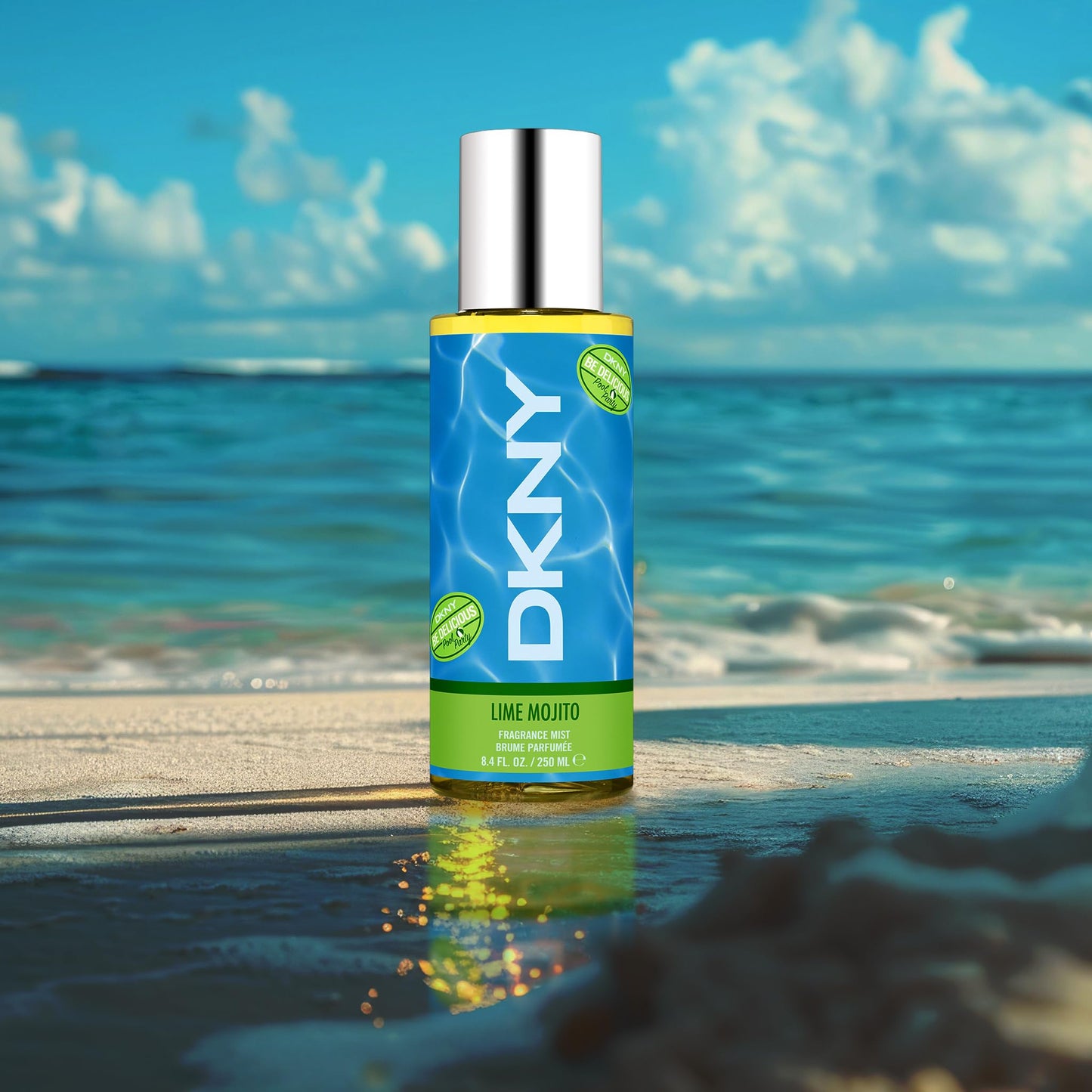 DKNY Be Delicious Pool Party Fragrance Mist For Women, Lime Mojito, 8.4 Fl. Oz. Beauty & Personal Care DKNY