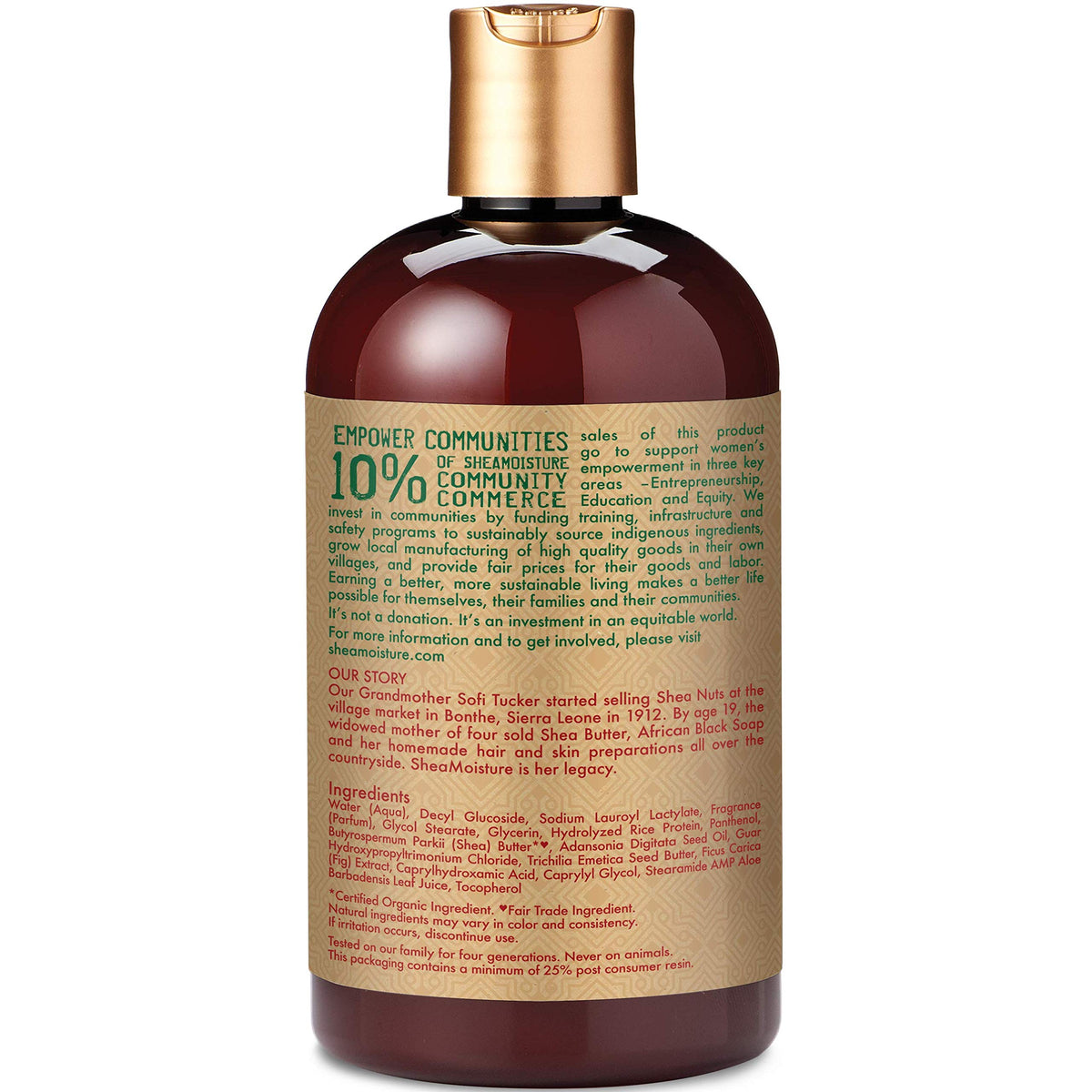 Shea Moisture Manuka Honey & Mafura Oil Intensive Hydration Shampoo 13 Fl Oz (Pack of 2)