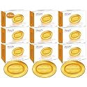Pears Soap, Pure & Gentle with Natural Oils, 12-Pack - Transparent Amber Glycerin Soap for Pampered, Glowing Skin, 4.4 Oz Ea Beauty & Personal Care Pears