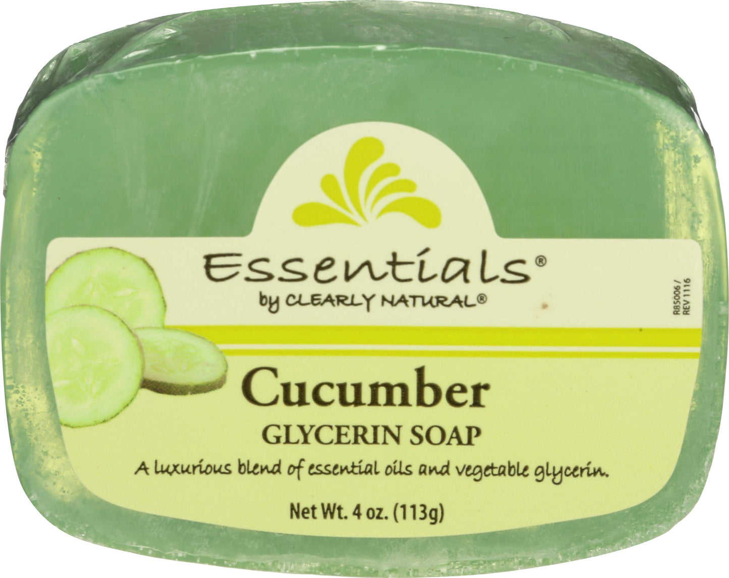 Clearly Natural Glycerine Soap Bar, Cucumber, 4 Ounce Beauty & Personal Care Clearly Natural