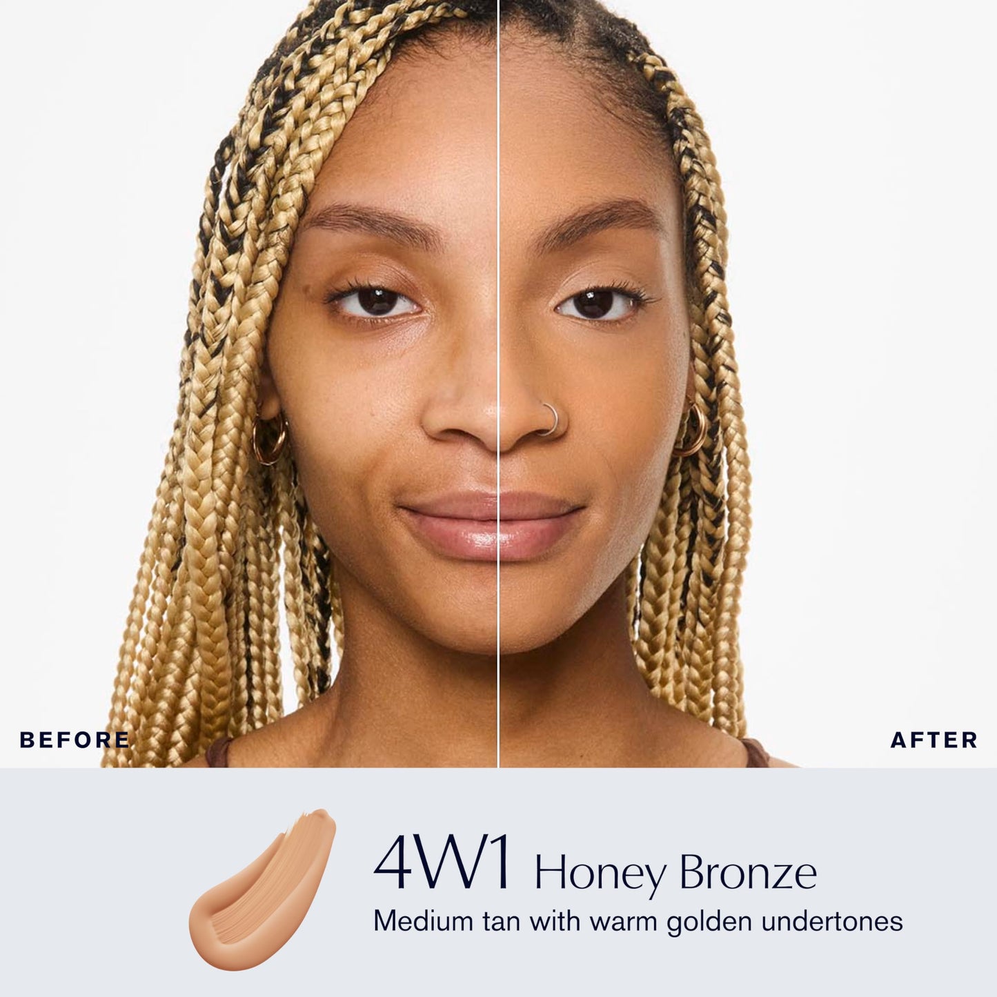 Estée Lauder Double Wear Stay-in-Place Foundation Makeup | 36-Hour Long-Wear Matte Foundation, 1 Fl Oz, 4W1 Honey Bronze Beauty & Personal Care Estée Lauder