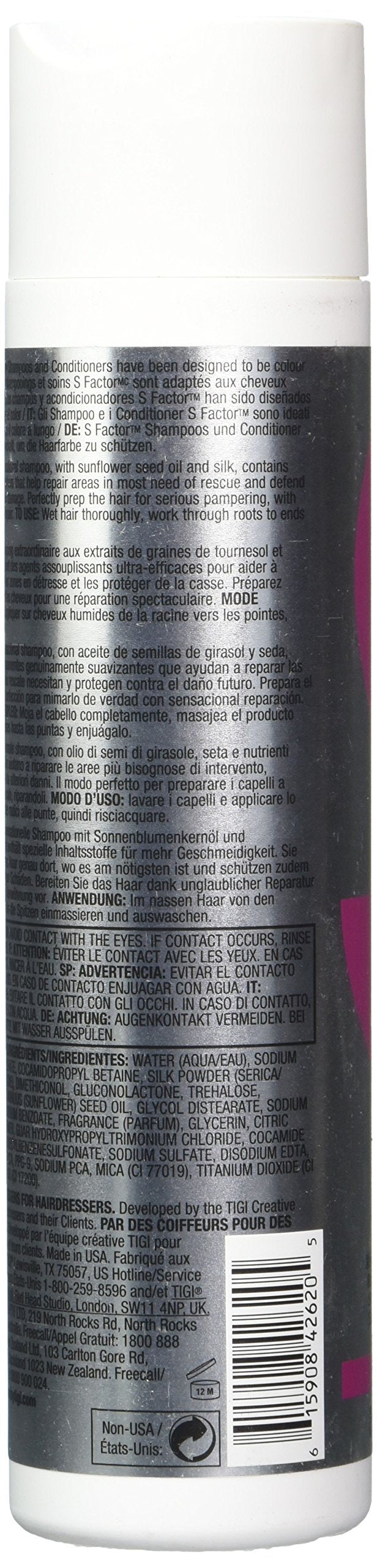 S Factor Tigi Serious Shampoo, 8.45 Ounce Beauty & Personal Care Bed Head