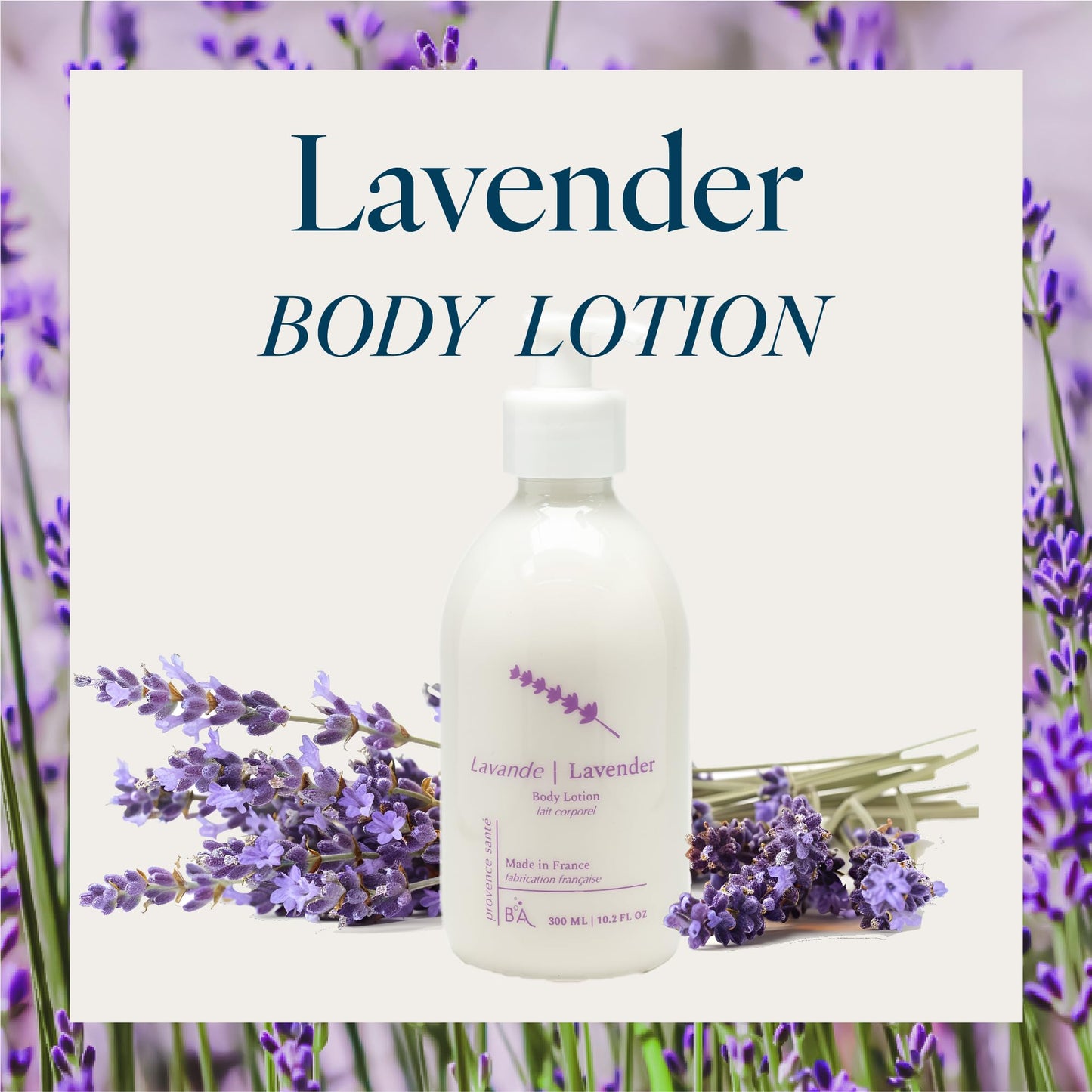 Provence Sante Body Lotion - Ultra Hydrating Moisturizer - Anti-Aging Cream for Dry Skin - Nourishing Lavender Scent - Made in France - 10.2 Oz Beauty & Personal Care Provence Sante