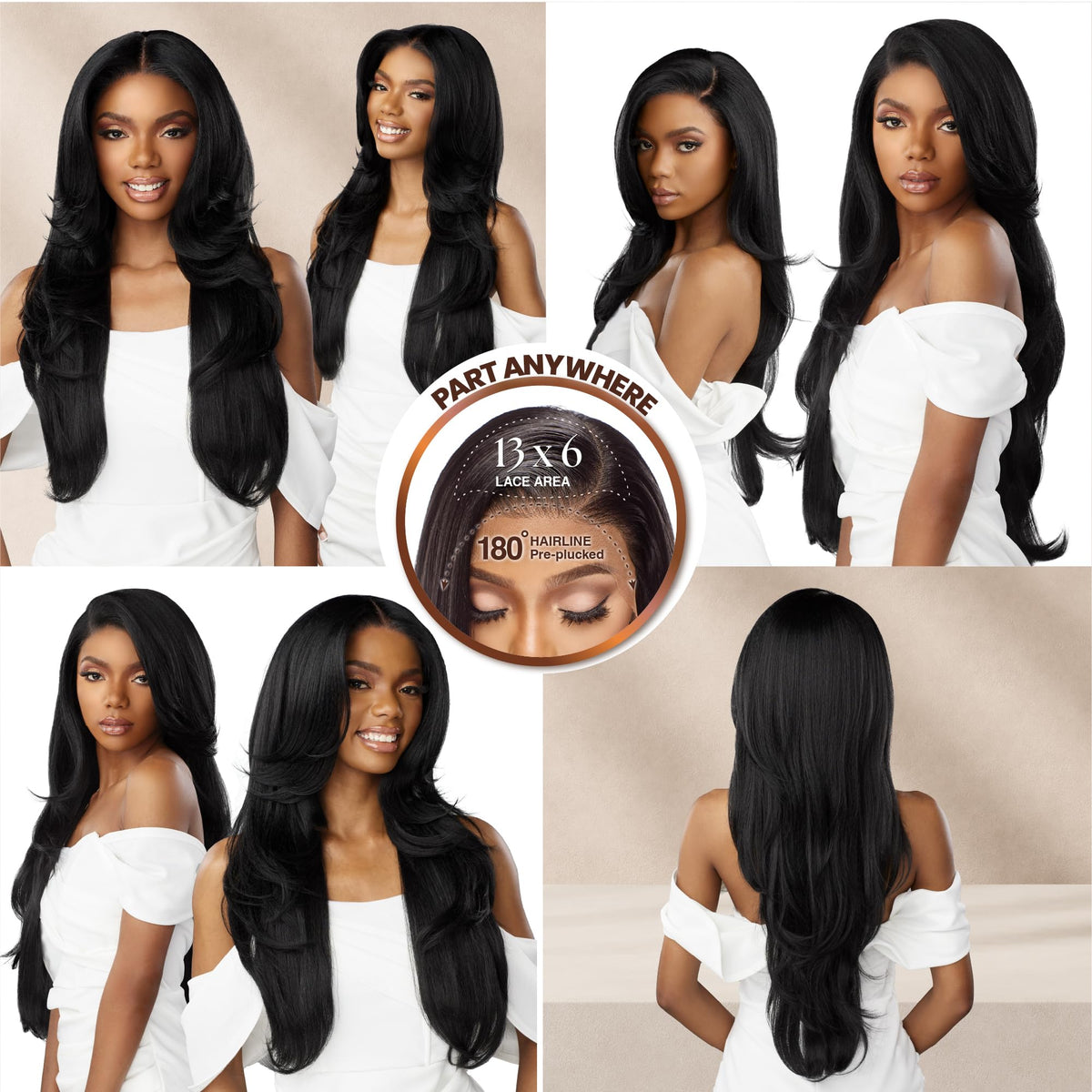 Sensationnel Bare Lace 13x6 Wig-Unit 7, SH/GINGER