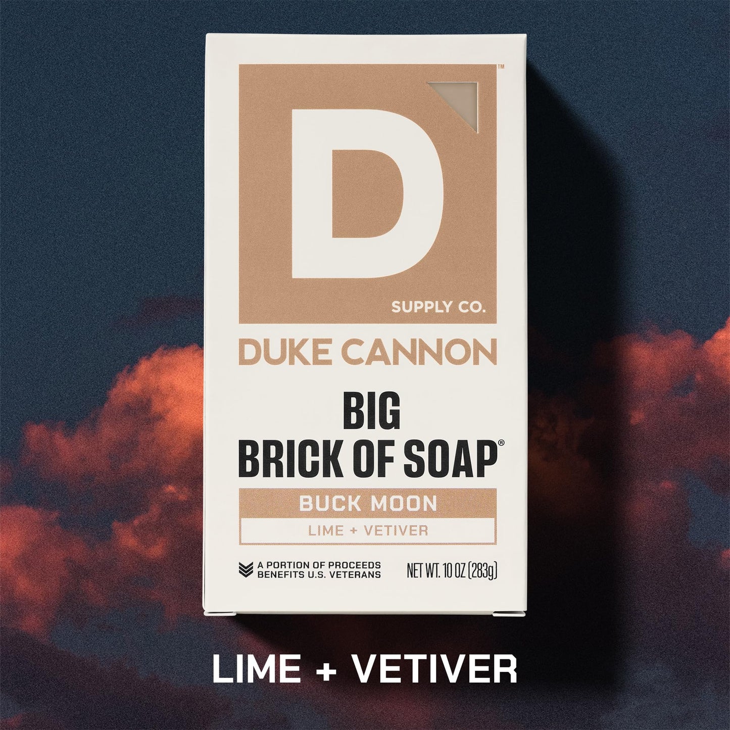 Duke Cannon Supply Co. Extra Large Bar Soap - Men's Natural Soap with Masculine Scents - Lime + Vetiver - Made in the USA with Domestic & Globally Beauty & Personal Care Duke Cannon Supply Co.