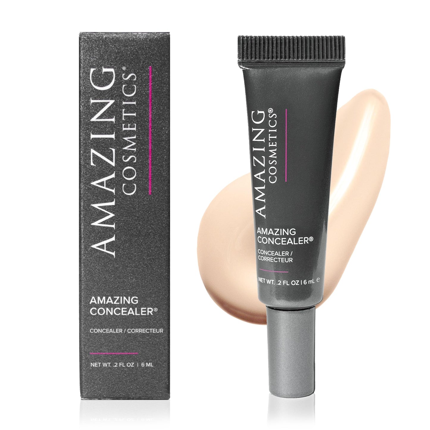 AmazingCosmetics Amazing Concealer, multipurpose full coverage concealer, 0.2 Oz, Fair Beauty & Personal Care AmazingCosmetics