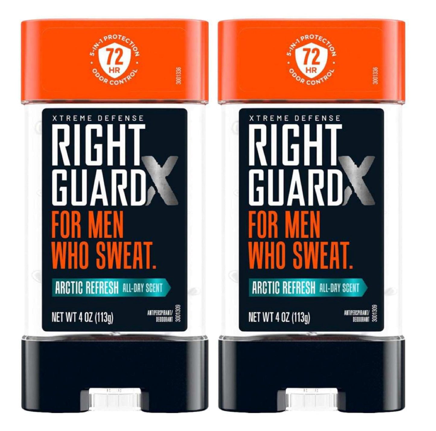 Right Guard Xtreme Defense Arctic Refresh Gel 4 Ounce Men (Pack of 2) Beauty and Personal Care Right Guard