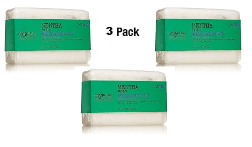 Lot of 3 C.O. Bigelow Mentha Body Exfoliating Bar Soap 7.0 oz Beauty & Personal Care Bath & Body Works