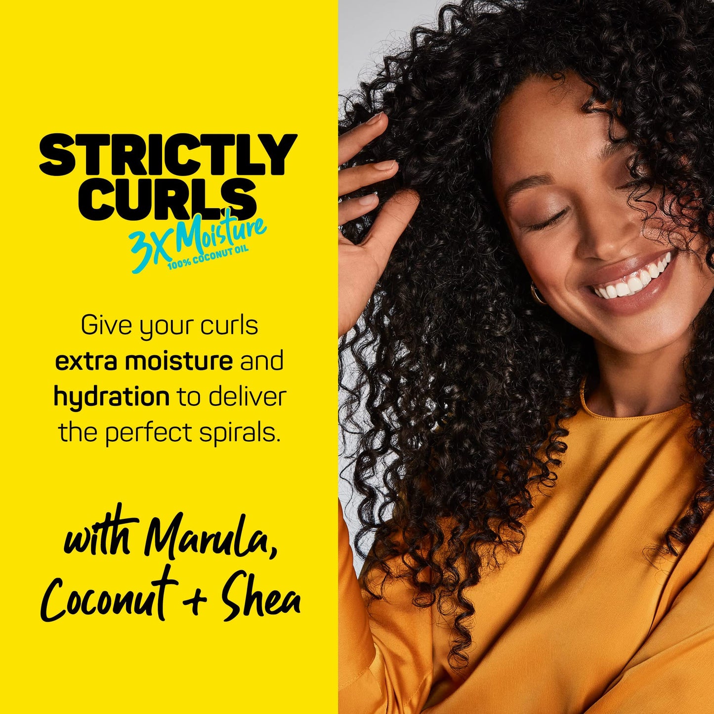 Marc Anthony Strictly Curls 3x Moisture Deep Shampoo & Conditioner for Curl Defining & Anti Frizz - Shea Butter, Marula Oil, Aloe & Coconut Oil Beauty & Personal Care Marc Anthony