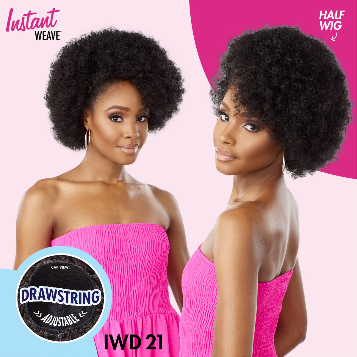 Sensationnel Instant Weave Half Wig-21, T1B/4