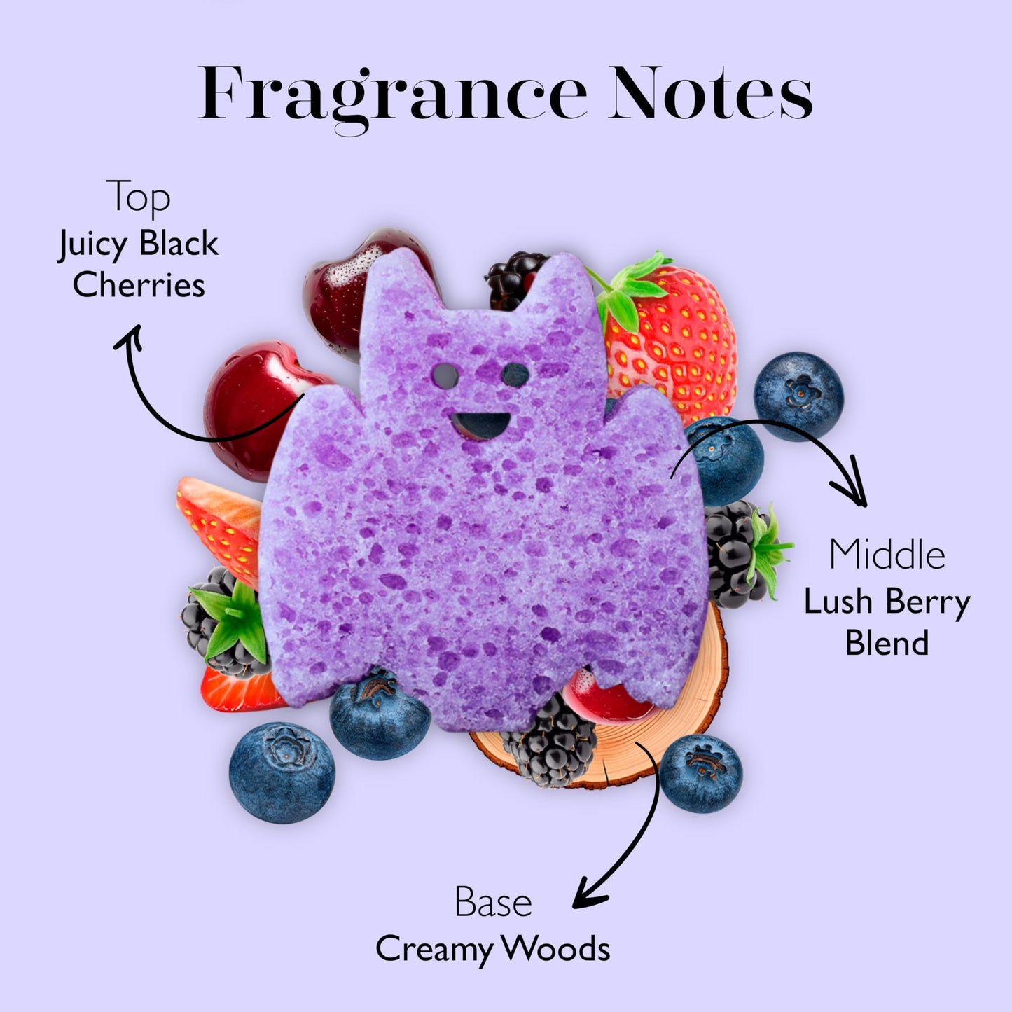 Spongelle Berry Bite Bat - Boo Pals Body Buffer Beauty and Personal Care SPONGELLÉ