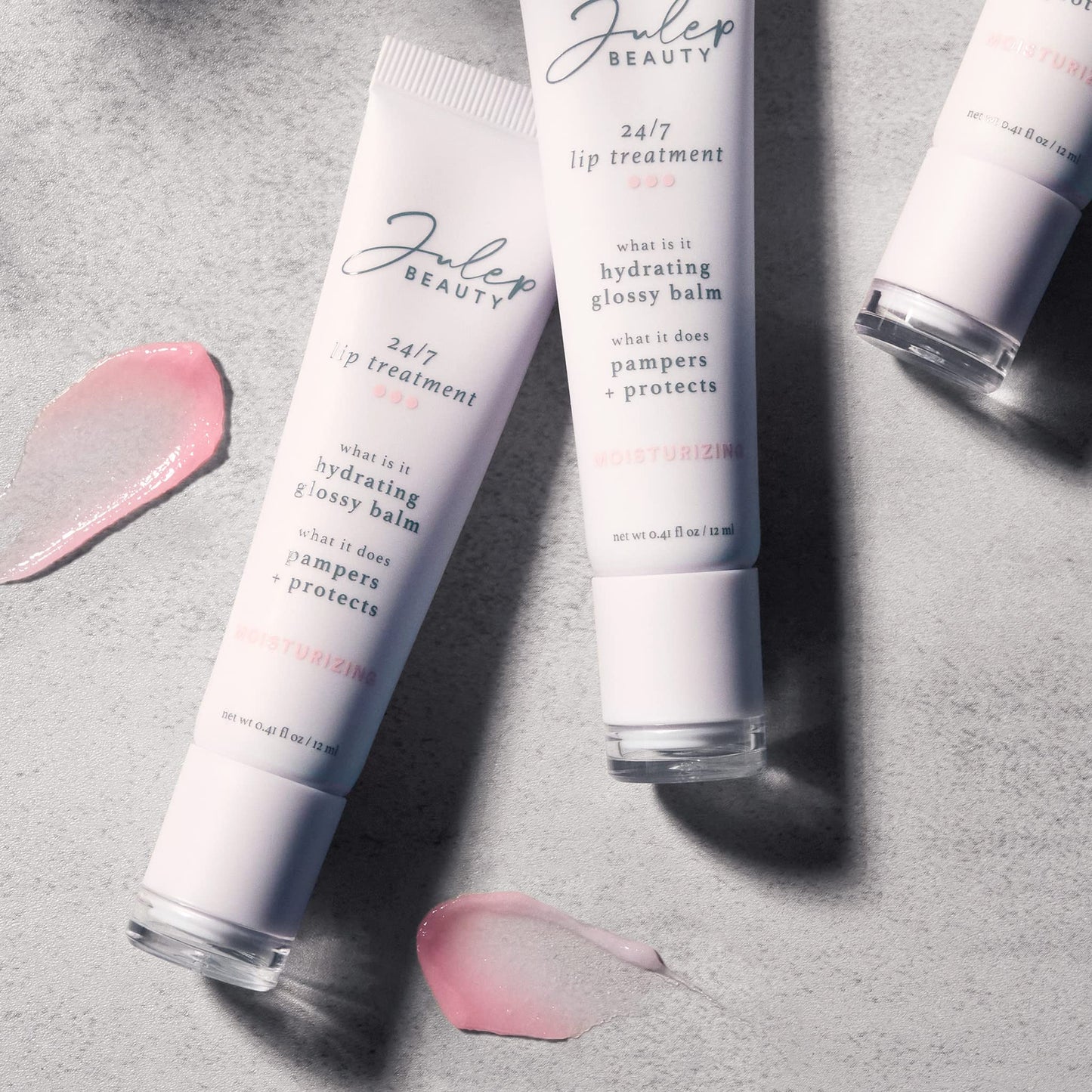 Julep 24/7 Lip Treatment - Hydrating & Glossy Lip Balm and Lip Sleeping Mask with Shea Butter - Moisturize, Protect & Soothe - Vegan & Cruelty-Free Beauty & Personal Care Julep