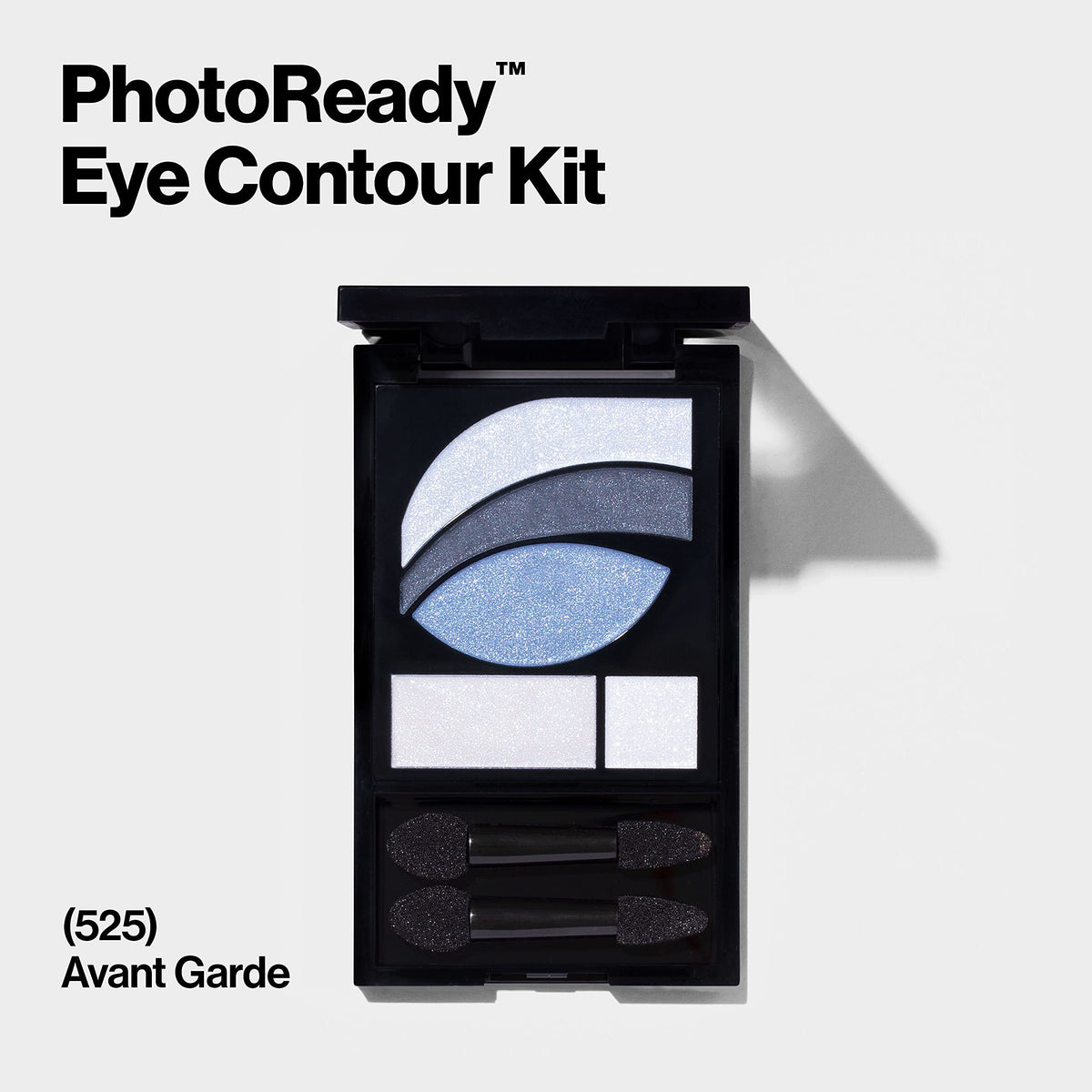 REVLON PhotoReady Eye Contour Kit, Eyeshadow Palette with 5 Wet/Dry Shades & Double-Ended Brush Applicator, Avant Garde (525), 0.1oz Beauty & Personal Care REVLON