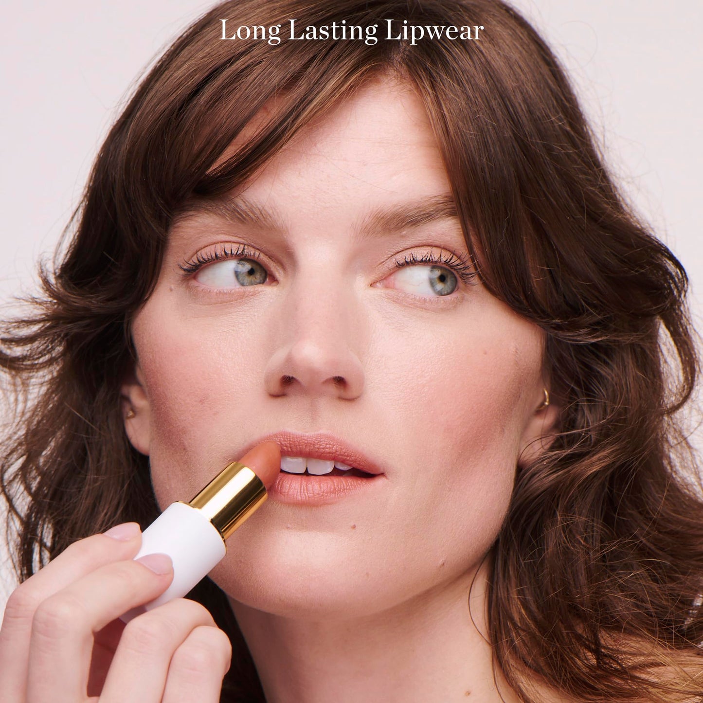 Ogee Full Bloom Sculpted Lipstick (Lulu - White Pink) - Long Lasting Organic Lipstick with Jojoba Oil & Micro Hyaluronic Acid - 70% Organic Beauty & Personal Care Ogee