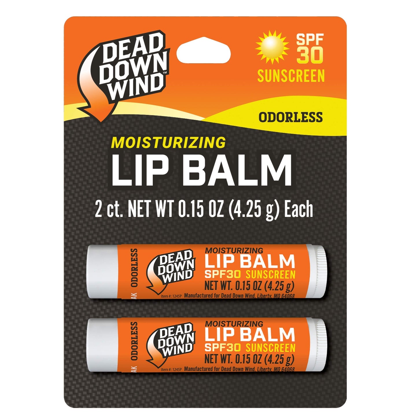 Dead Down Wind SPF 30 Lip Balm 2 Pack Beauty & Personal Care DEAD DOWN WIND