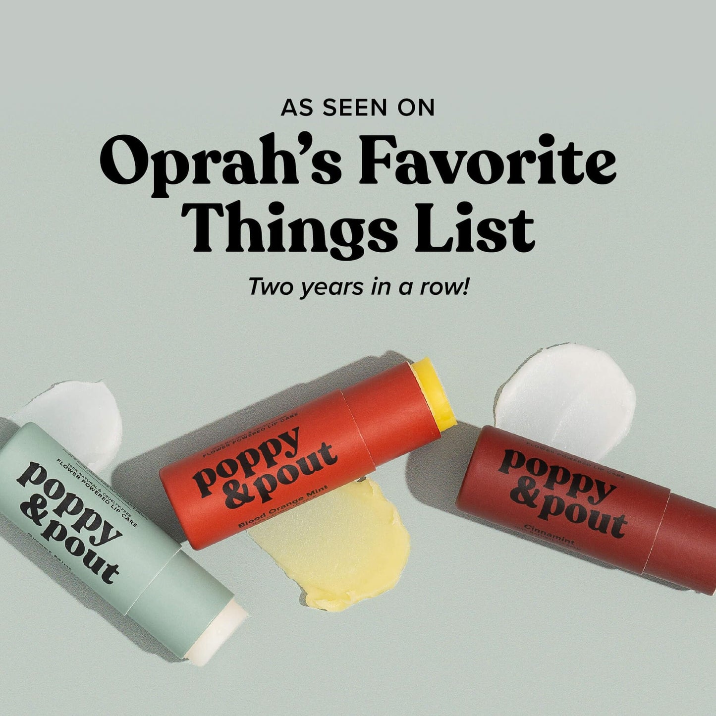 Poppy & Pout Blood Orange Mint Jumbo Lip Balm | All Natural Lip Balms & Moisturizers | Hydrates with Beeswax, Vitamin E, Organic Coconut Oil | Beauty & Personal Care Poppy & Pout