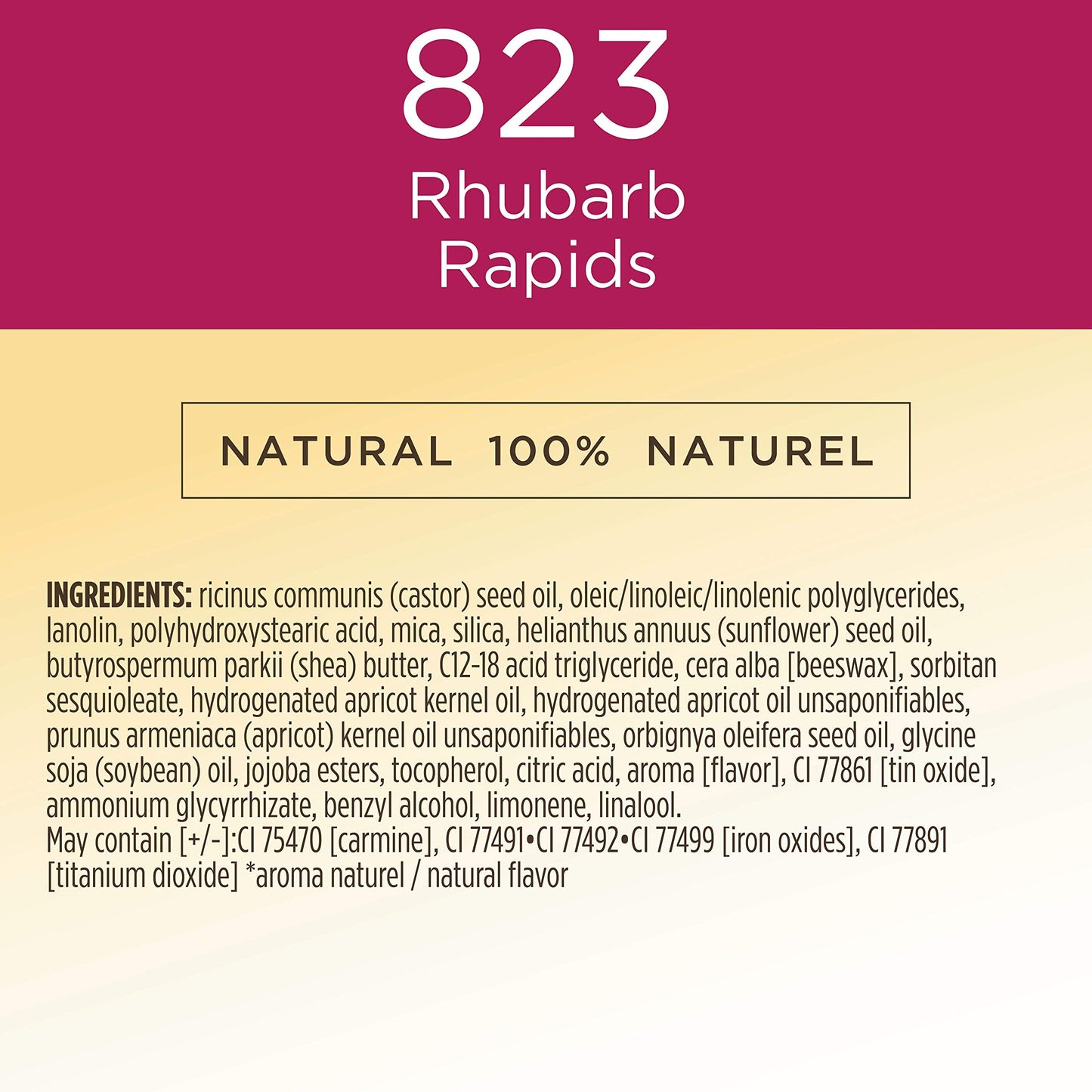 Burt's Bees Liquid Lipstick 823 Rhubarb Rapids Beauty & Personal Care Burt's Bees