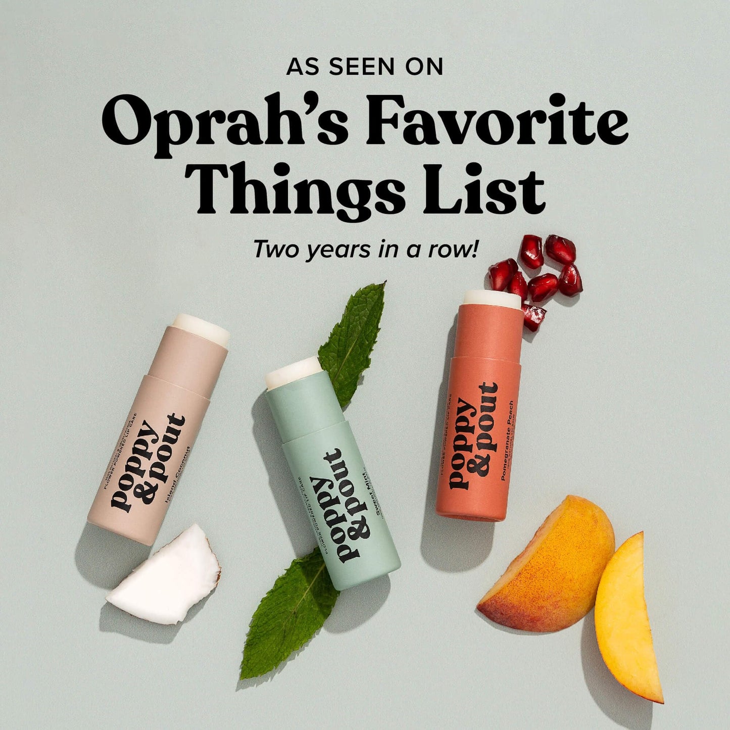 Poppy & Pout Island Coconut Jumbo Lip Balm | All Natural Lip Balms & Moisturizers | Hydrates with Beeswax, Vitamin E, Organic Coconut Oil | Beauty & Personal Care Poppy & Pout