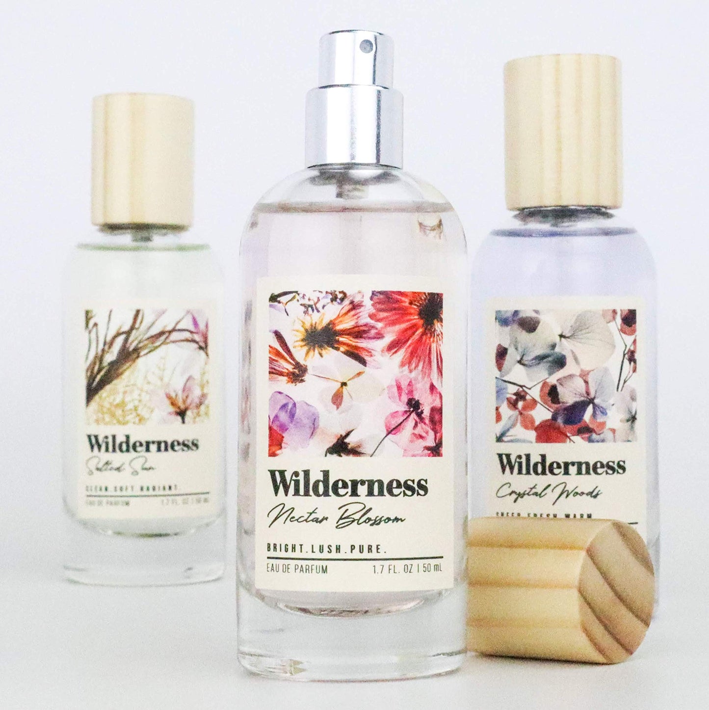 Tru Fragrance Beauty Wilderness Crystal Woods Eau de Parfum Spray- Fresh and Warm Floral Fragrance for Women - Featuring Notes of Eucalyptus Blooms Beauty & Personal Care Tru Fragrance Beauty