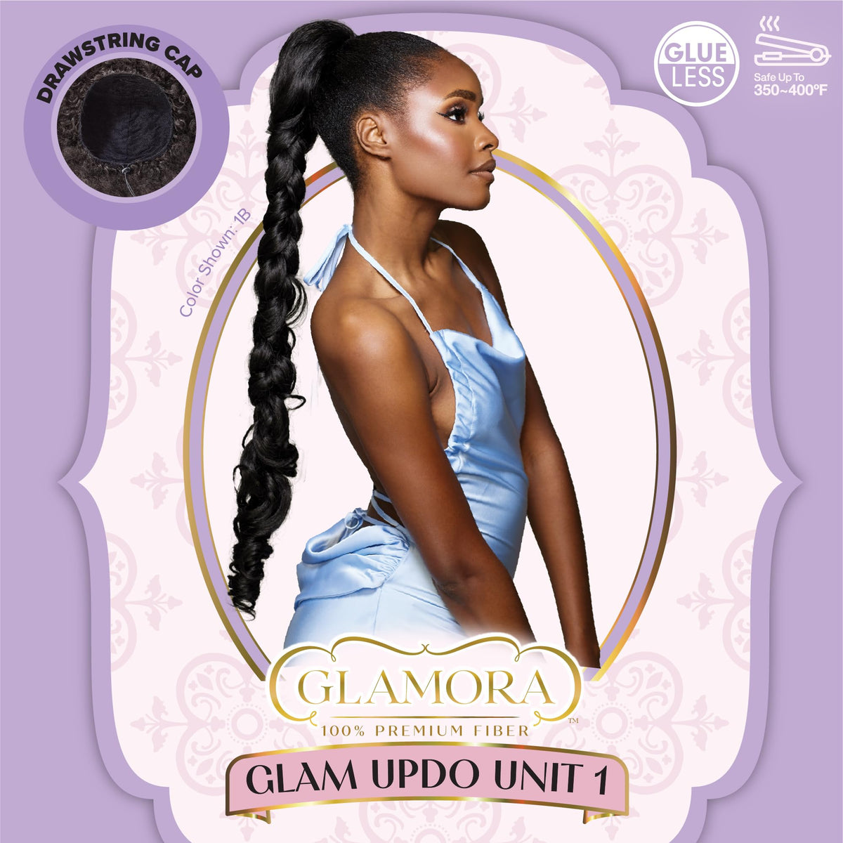 Sensationnel Glamora Glam Updo-Unit 1,T2/COPPER