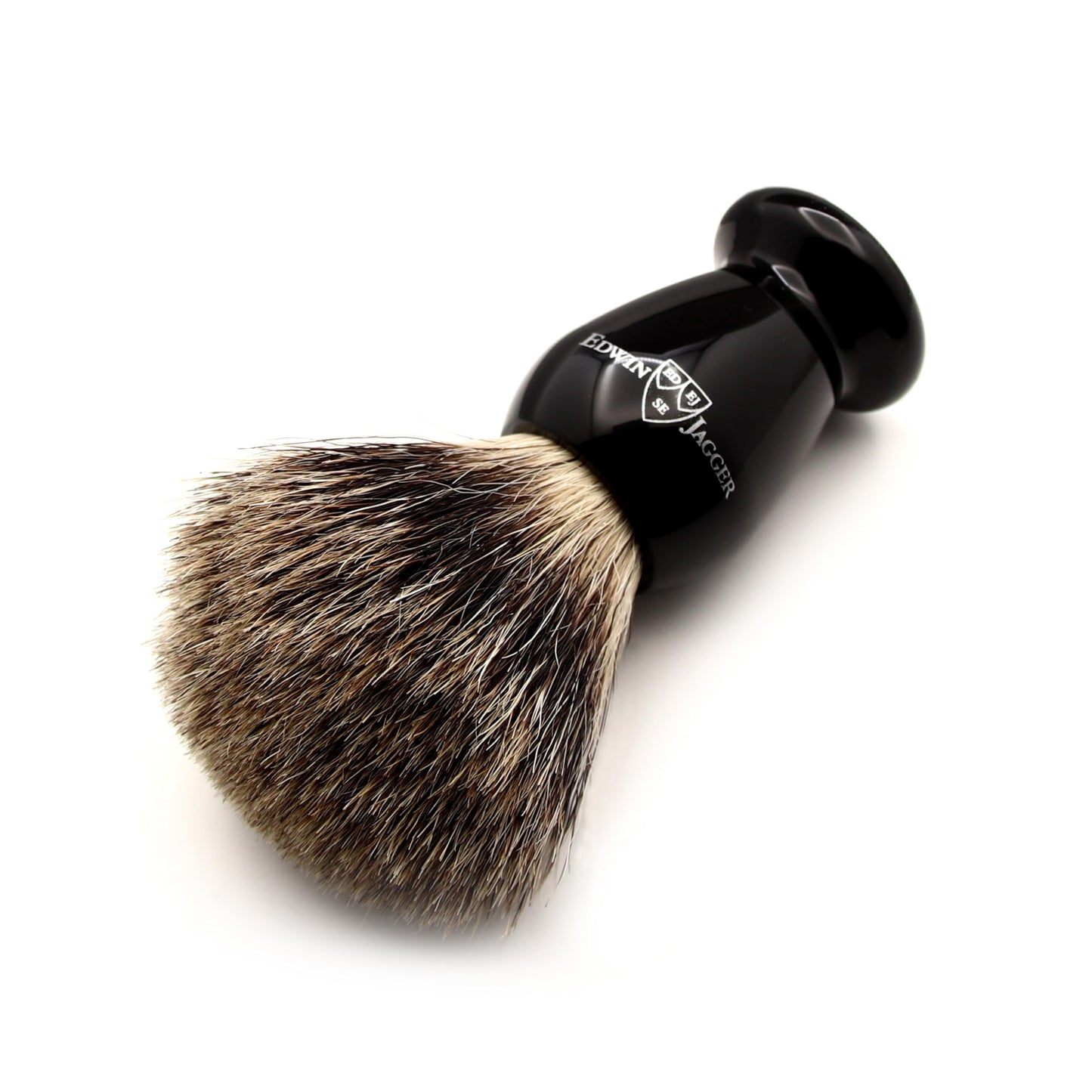 Edwin Jagger 1EJ946SDS Classic Best Badger Hair Exfoliating Shaving Brush with Stand for Shaving Cream or Shaving Soap for Men and Women (Imitation Beauty and Personal Care Edwin Jagger