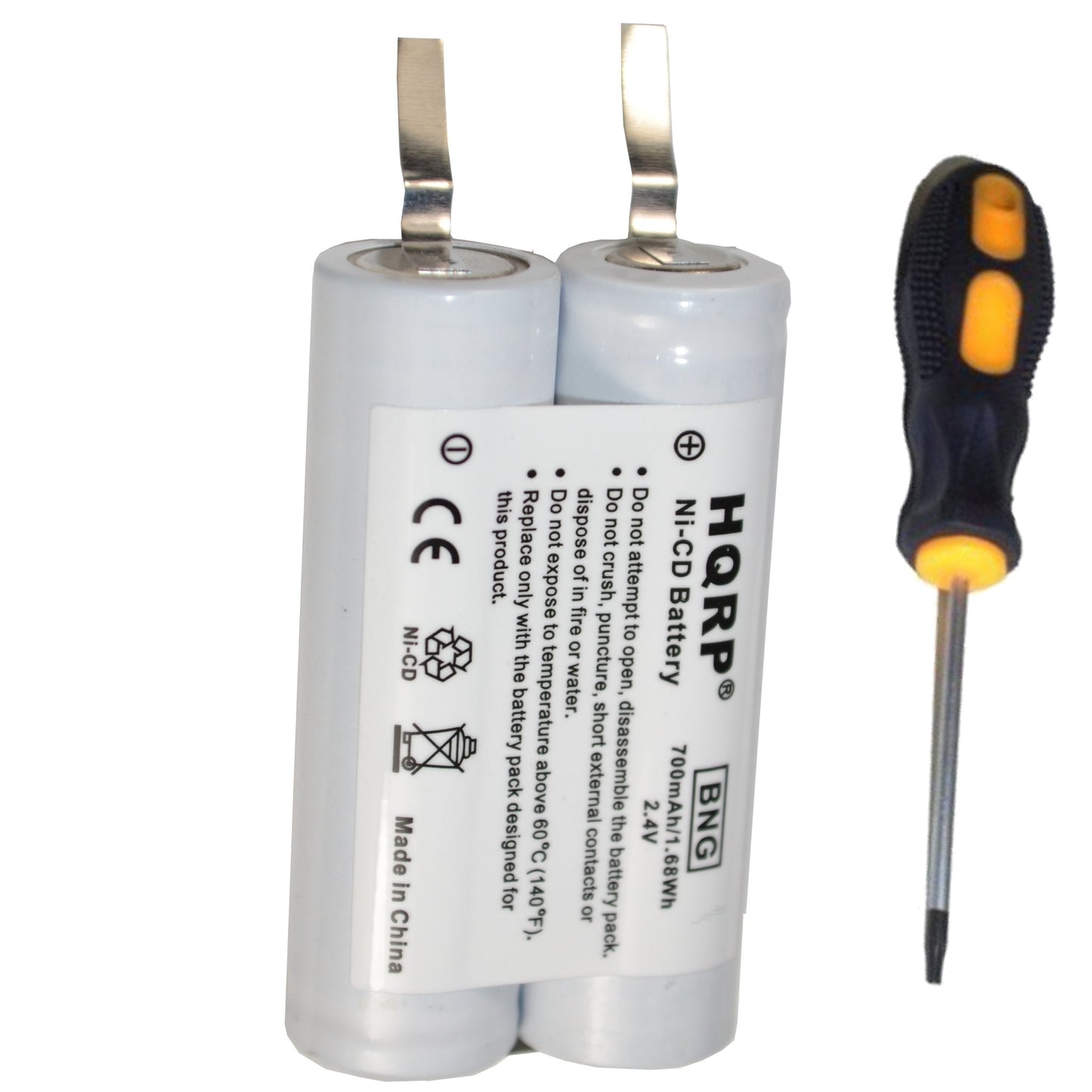 HQRP Battery Compatible with Philips Norelco 5821XL 5822XL 5825XL 5841XL 5842XL 5845XL Razor/Shaver Plus Screwdriver Beauty and Personal Care HQRP