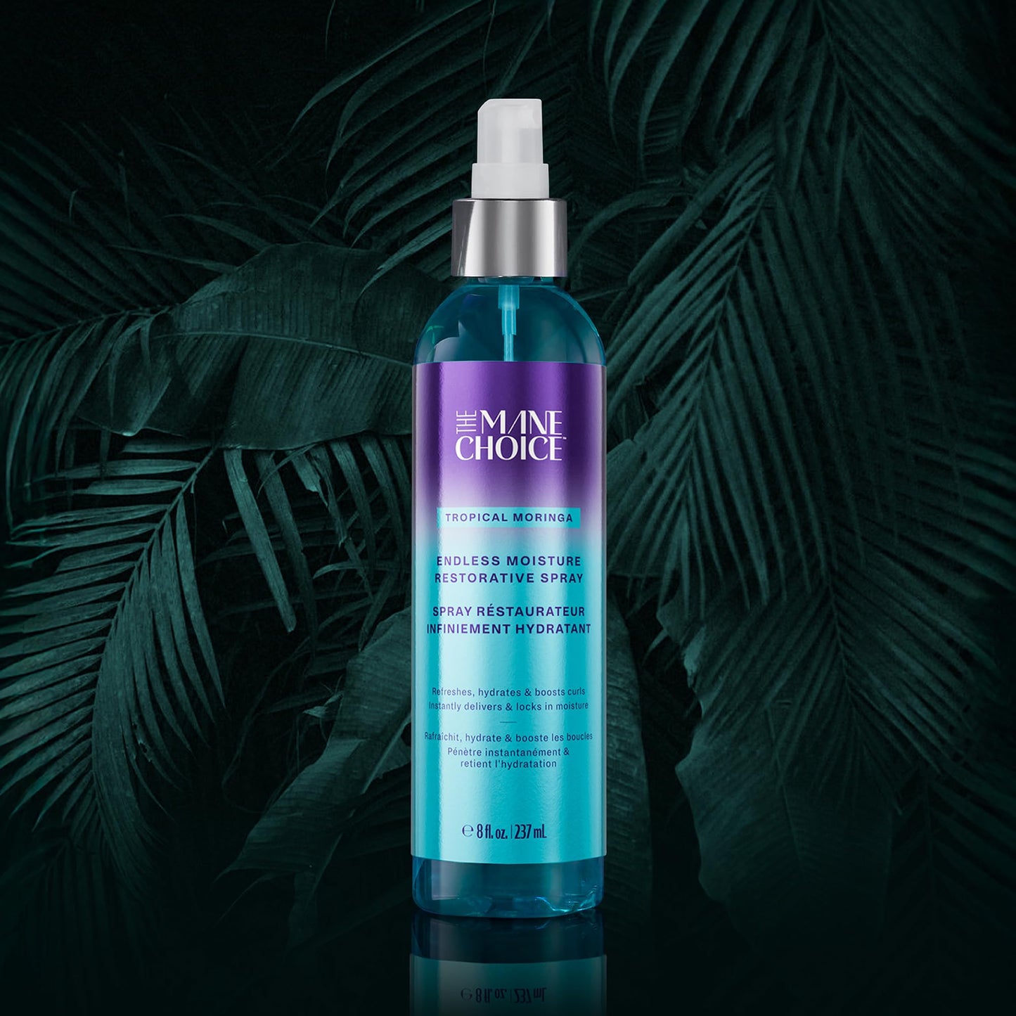 The Mane Choice Tropical Moringa Sweet Oil & Honey Endless Moisture Restorative Hair Spray, Supports Natural Hair Growth & Retention, Hydrating Curl Beauty & Personal Care The Mane Choice